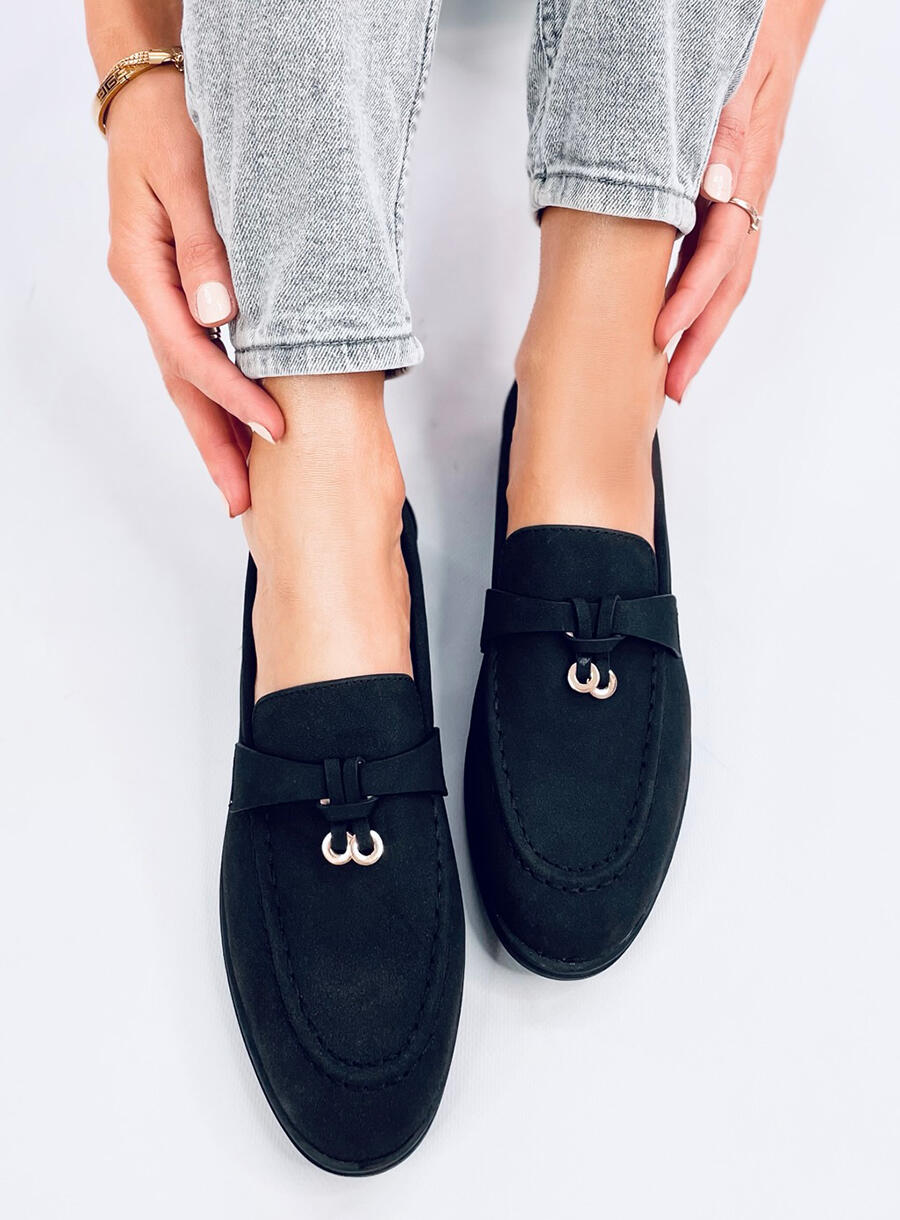 Mokasyny damskie ANTONISA BLACK