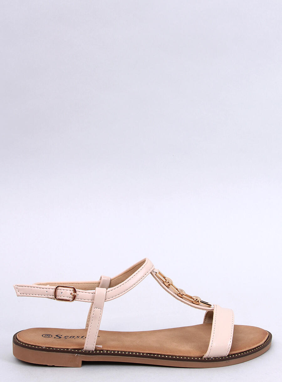 Sandałki damskie LUZZI BEIGE