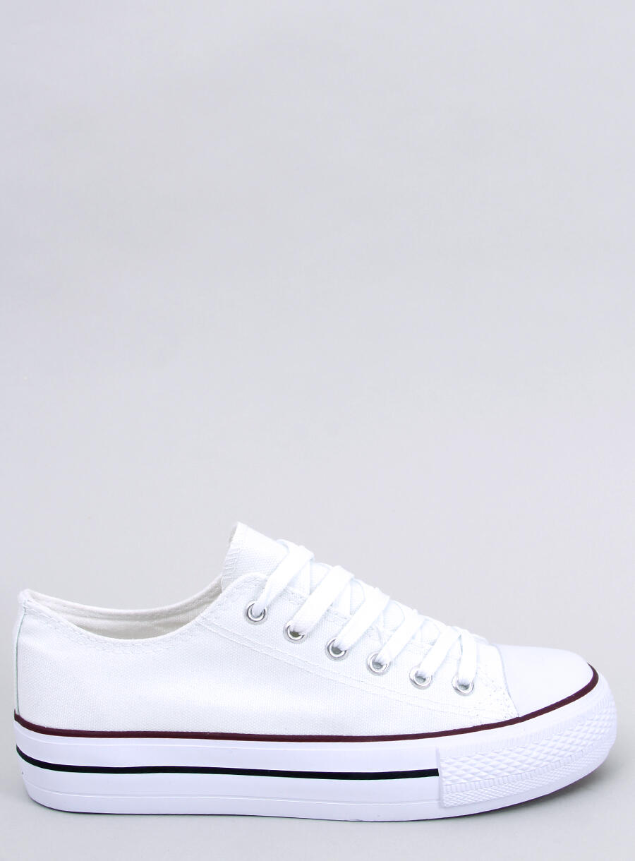 Trampki damskie klasyczne FARGIS WHITE