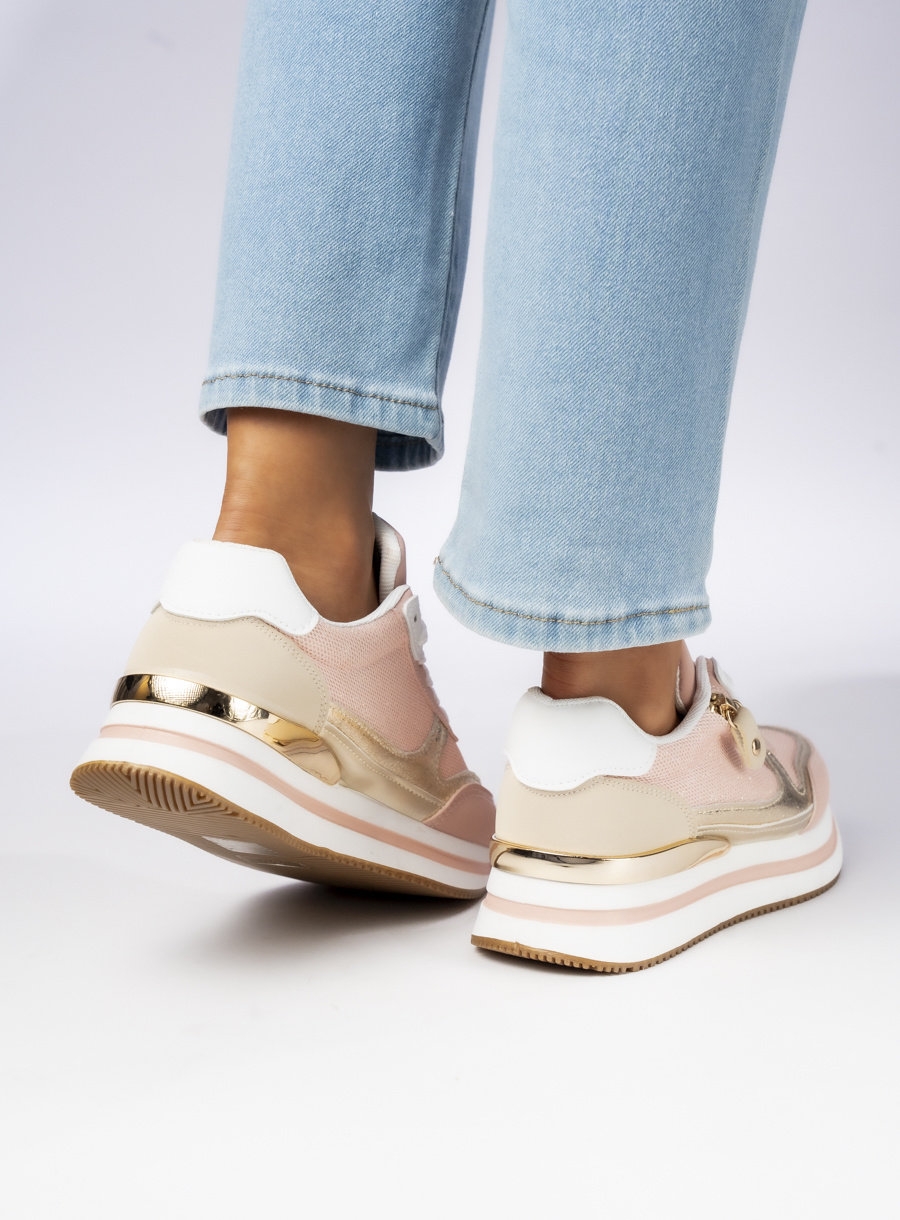 Damskie Sneakersy – Ava PINK