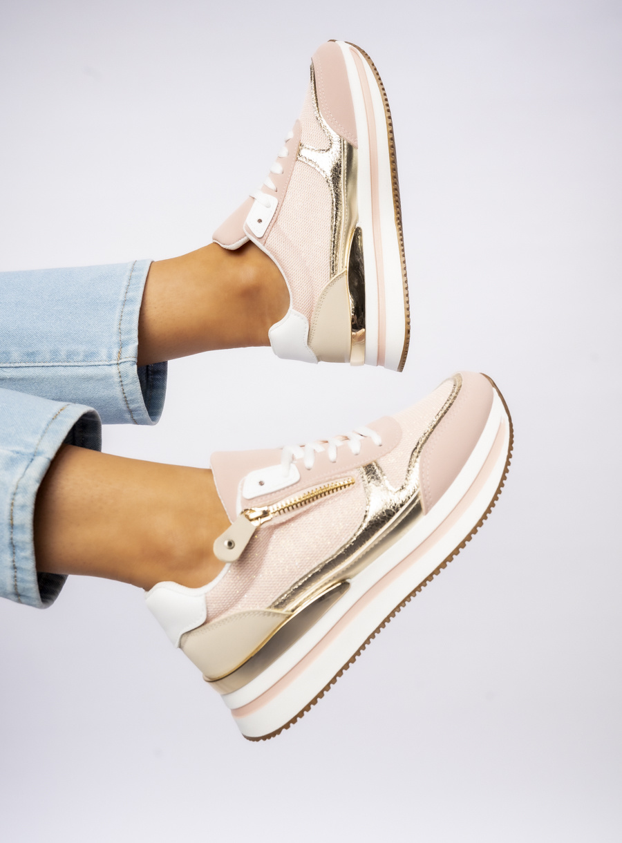 Damskie Sneakersy – Ava PINK