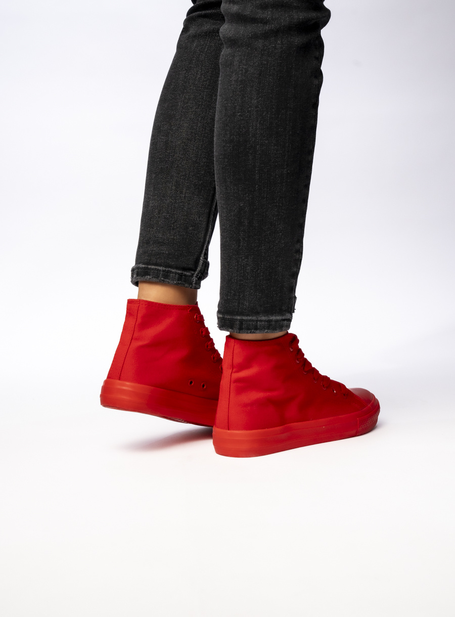 Damskie Trampki SOLIS RED