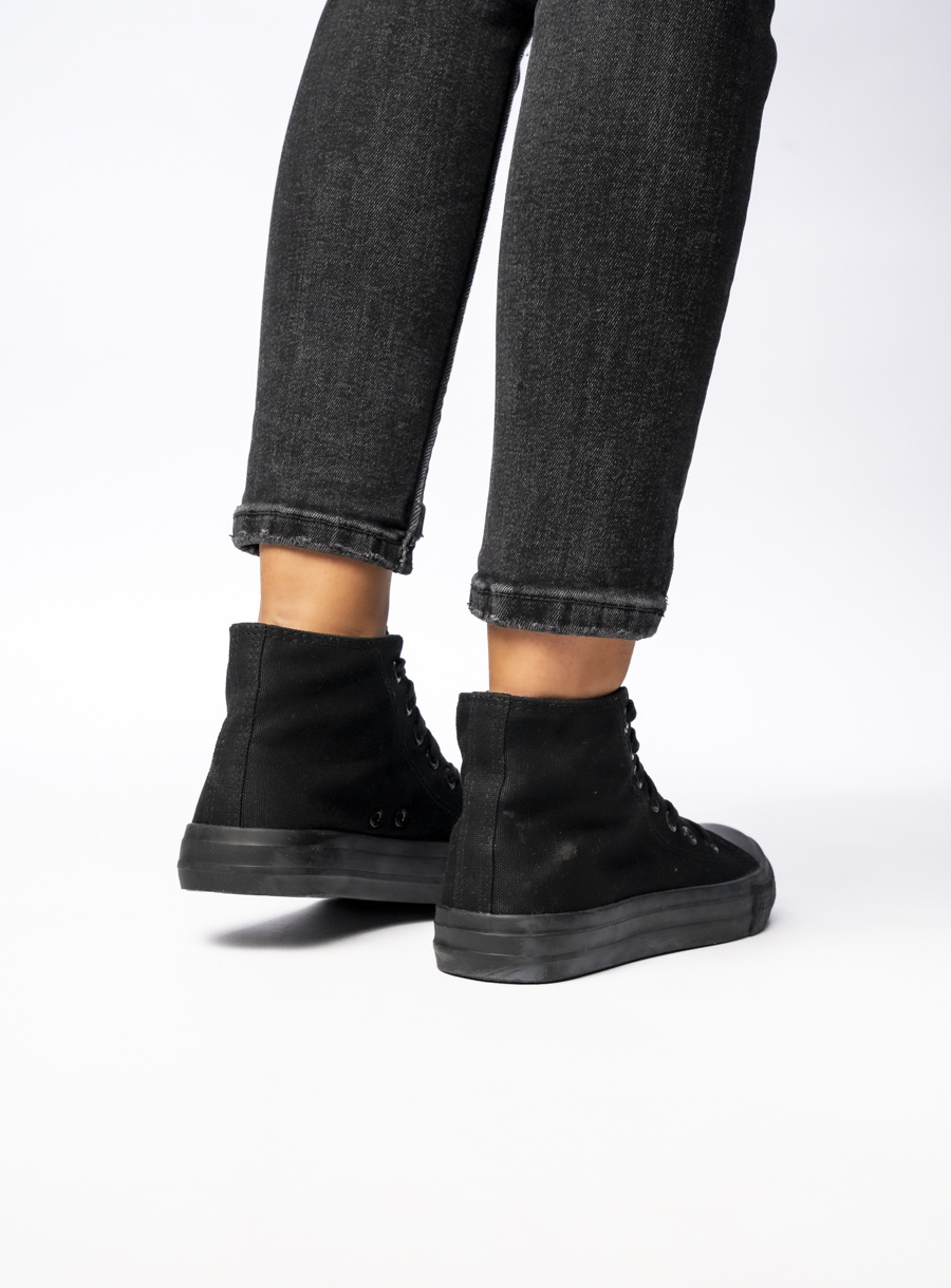 Damskie Trampki SOLIS BLACK