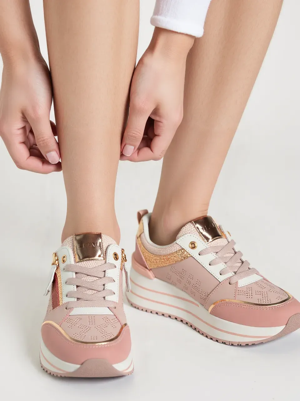 Damskie Sneakersy LUMIRA PINK
