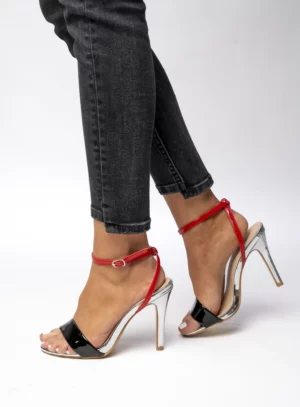 Sandałki na szpilce NILA BLACK