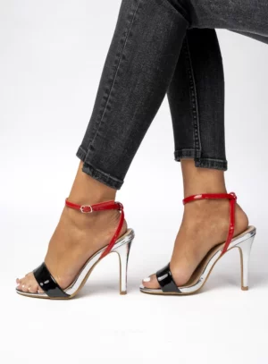 Sandałki na szpilce NILA BLACK