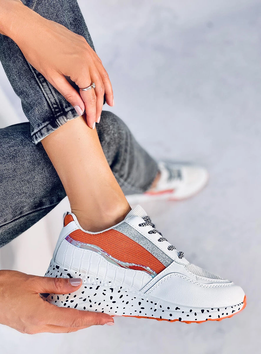 Buty sportowe damskie MILANO ORANGE