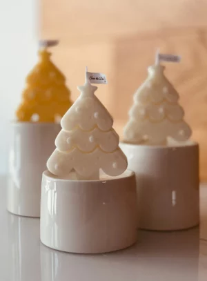 Świeca zapachowa CANDLE ECRU