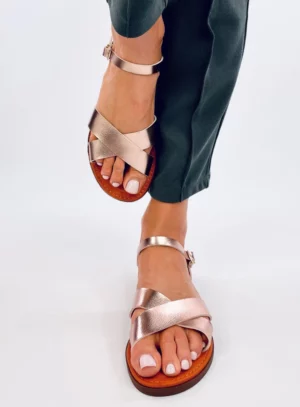 Sandałki damskie HERVE CHAMPAGNE Sandałki damskie HERVE CHAMPAGNE