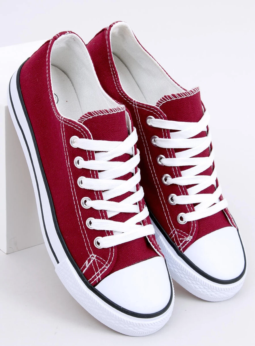 Trampki damskie klasyczne BASIC WINE