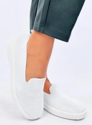 Tenisówki skarpetkowe COMBE WHITE