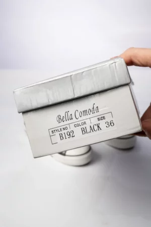 Trampki na koturnie FOSS BLACK