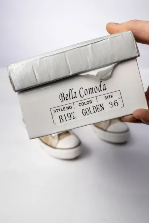 Trampki na koturnie FOSS GOLDEN