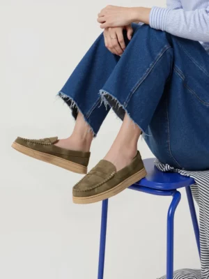 Damskie Mokasyny – Zamszowe Martina GREEN