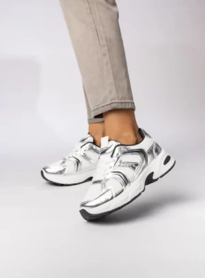Damskie Sneakersy – Srebrne ASTRA SILVER
