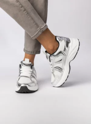 Damskie Sneakersy – Srebrne ASTRA SILVER
