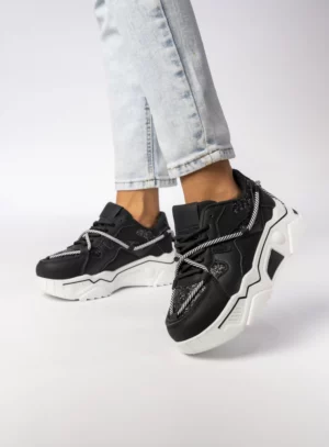 Damskie Sneakersy – Czarne LUMIA BLACK