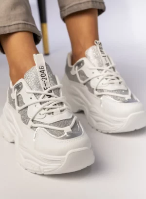 DAMSKIE SNEAKERS VIVIAN WHITE
