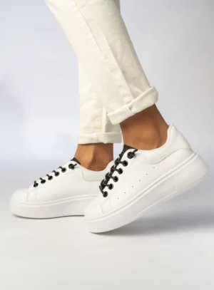 Damskie Sneakersy SAVANNAH WHITE/BLACK