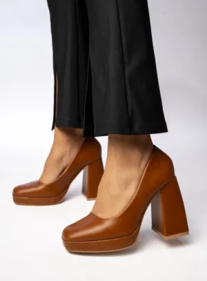 Damskie Czółenka ESME CAMEL