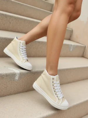 Damskie Trampki NOLVIA BEIGE