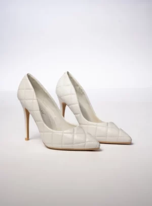 Damskie Czółenka NOVARA WHITE