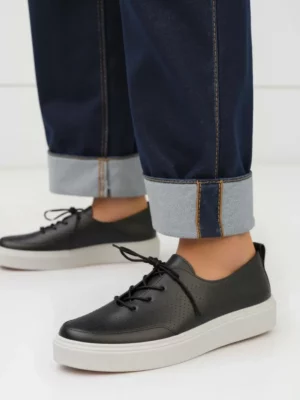 Damskie Slip-On VARENO BLACK