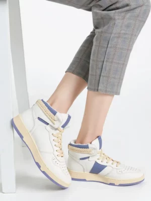 Damskie Sneakersy Wysokie RUBIO BLUE