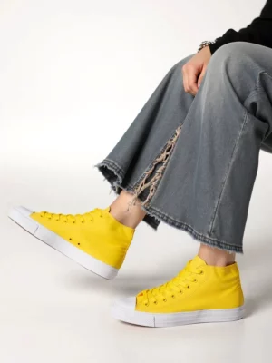 Damskie Trampki LIVIO YELLOW