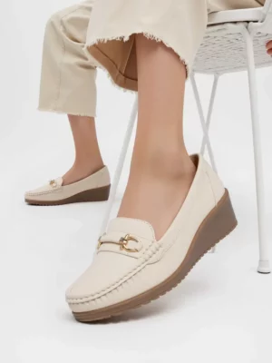 Damskie Mokasyny MIRENA APRICOT