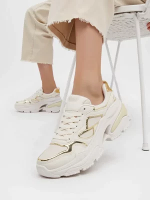 Sneakersy GLAM BEIGE