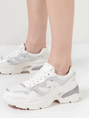 Sneakersy GLAM WHITE