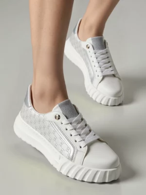 Damskie Sneakersy MONVIA WHITE