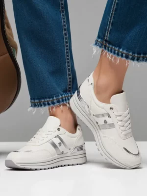 Damskie Sneakersy VELOXA WHITE
