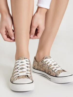 Damskie Trampki BANDANA KHAKI