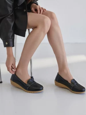 Damskie Mokasyny SIENA BLACK