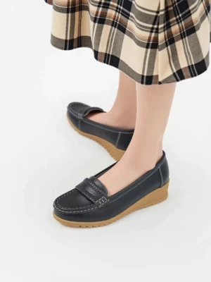 Damskie Mokasyny ALORA BLACK