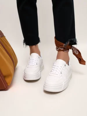 Damskie Sneakersy VELVIA WHITE