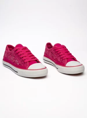 Damskie Trampki BANDANA RED