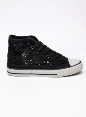 Damskie Trampki BANDANA BLACK