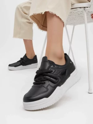 Damskie Trampki FLARE BLACK