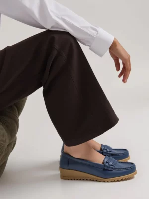 Damskie Mokasyny ALORA DARK BLUE