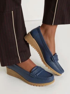 Damskie Mokasyny ALORA DARK BLUE