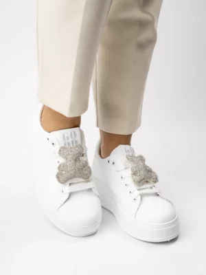 Damskie Sneakersy VELARA ALL WHITE