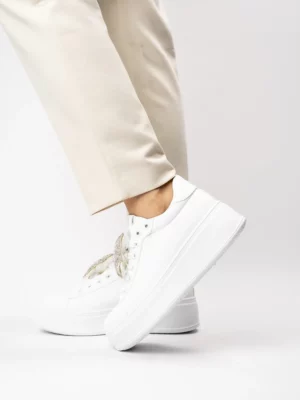 Damskie Sneakersy VELARA ALL WHITE