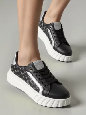 Damskie Sneakersy MONVIA BLACK
