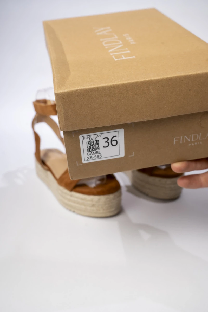Damskie Sandały VIORA CAMEL
