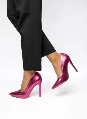 Damskie Szpilki LUMINA ROSE RED – Eleganckie Lakierowane Czółenka Damskie Szpilki LUMINA ROSE RED – Eleganckie Lakierowane Czółenka