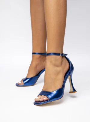 Damskie Sandały NOELA ROYAL BLUE – Eleganckie Buty na Obcasie
