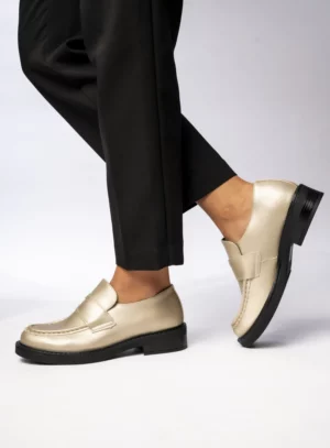 Damskie Mokasyny CELINO PLATINO – Klasyczne Buty na Co Dzień